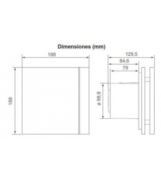 EXTRACTOR FAN SILENT100 DESIGN S&P EXTRACTOR FAN SILENT100 DESIGN S&P