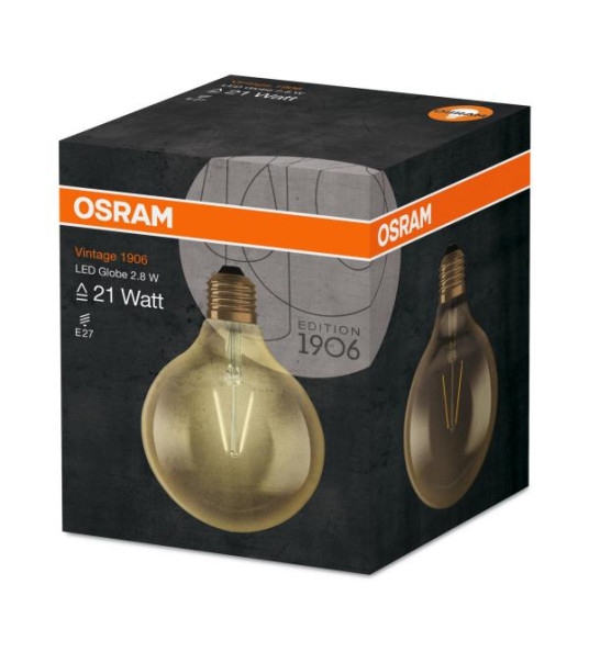LED GLOBE E27 2.5W 824 1906 VINTAGE