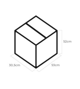 CARDBOARD BOX 50X35X35CM