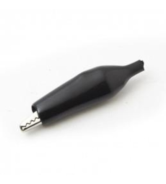 CROCODILE CLIP 63MM BLACK