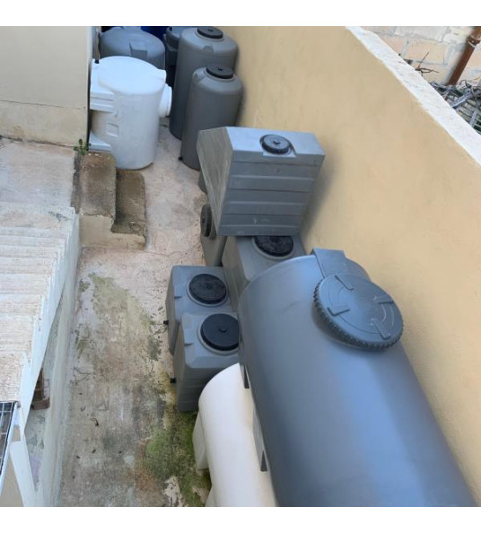 BOWSER TYPE TANK 500L WHITE ECOPOL