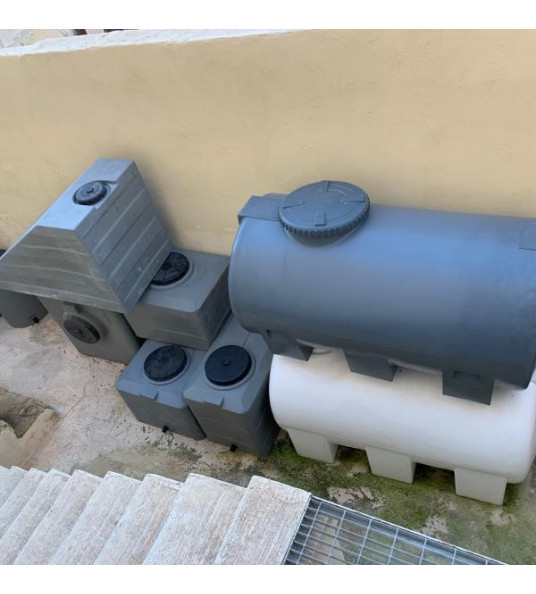 TANK SOTTOSCALA 500L GREY
