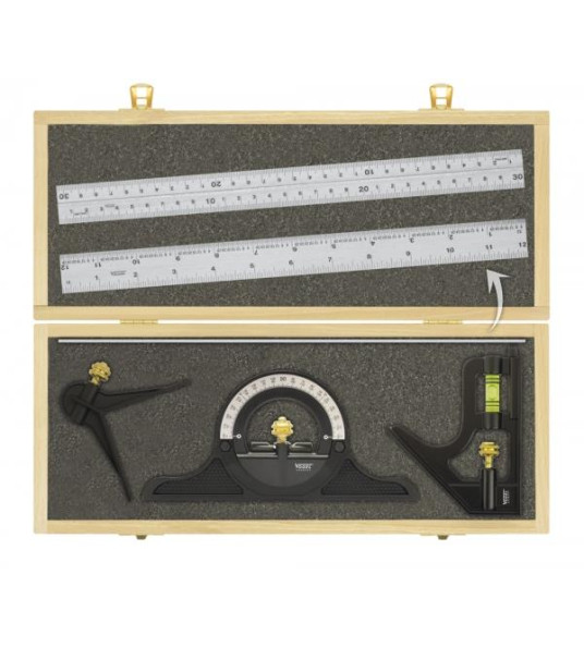 COMBINATION SQUARE SET 300MM MIB