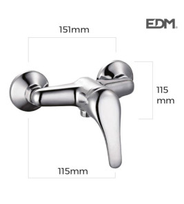 SHOWER MIXER 01163 EDM