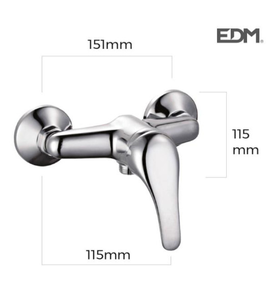 SHOWER MIXER 01163 EDM