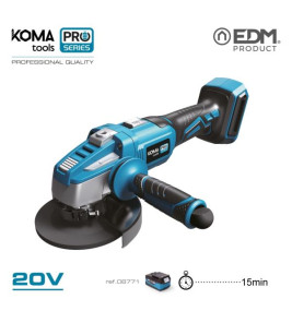 BRUSHLESS 115MM GRINDER 20V BARE  KOMA PRO