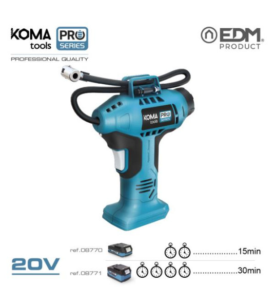 CORDLESS COMPRESSOR 20V BARE KOMA PRO