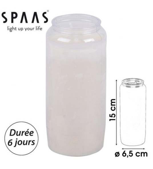 CANDLE 7-DAY WHITE