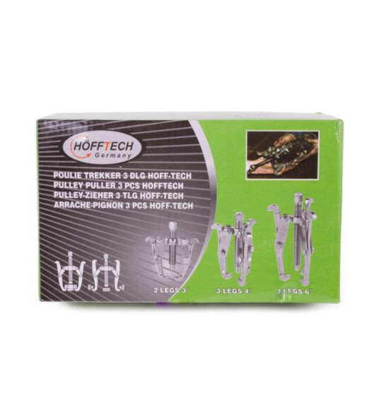 3PC GEAR PULLER SET 75 100 15OMM