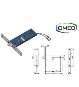 ELECTRIC LOCK 70MM (NARROW) 799 OMEC