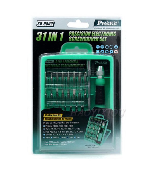 SCREWDRIVER 31 IN 1 PRECISION SCREWDRIVERS