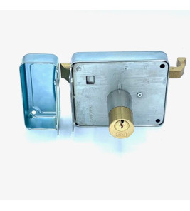 GALVANIZED FIXED CYLINDER LOCK 50MM LEFT FF
