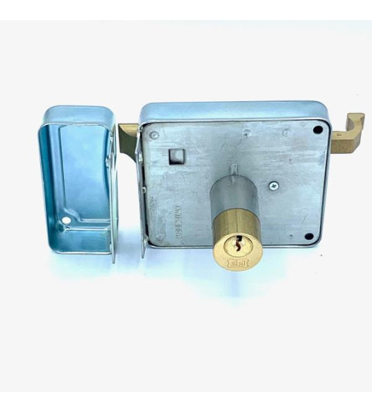 GALVANIZED FIXED CYLINDER LOCK 50MM LEFT FF