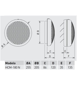 EXTRACTOR FAN WINDOW 180MM HCM-180N S&P