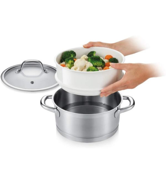 VEGETABLE STEAMER BASKET 24CM PRESTO