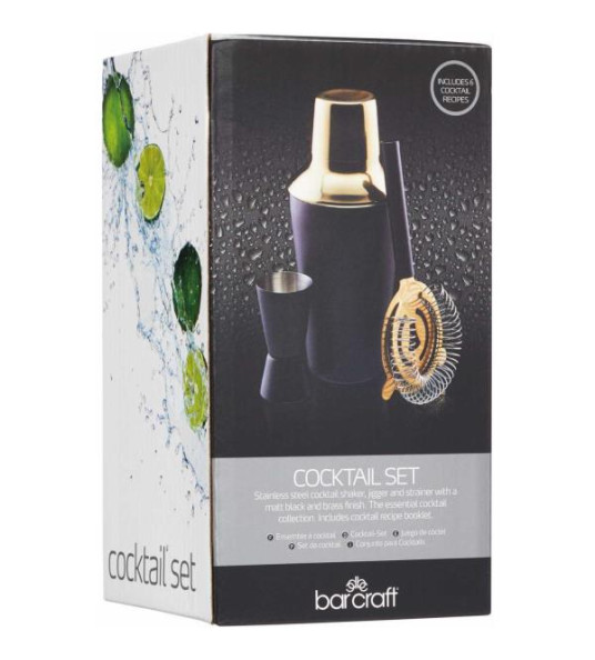 KITCHENCRAFT 3PC COCKTAIL SET