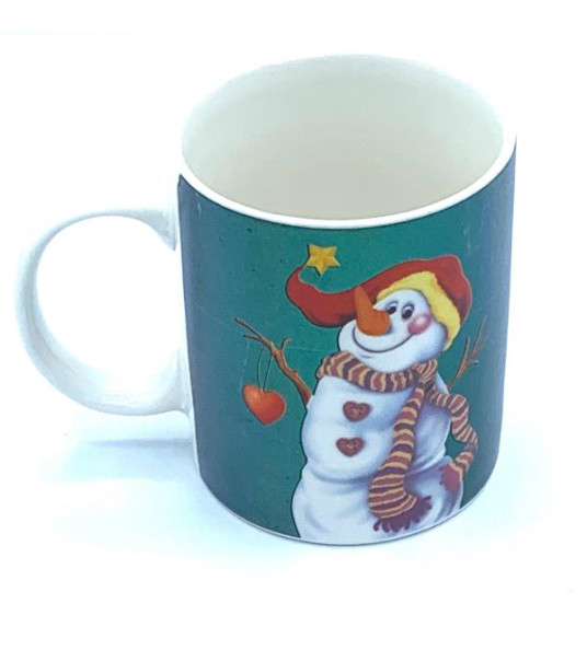 SNOWMAN/SANTA CLAUS MUG