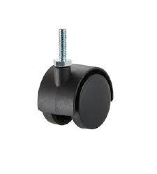 DOUBLE WHEEL PLASTIC 35MM M8X15 BOLT