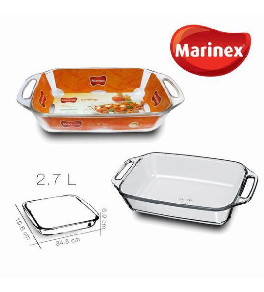 RECTANGULAR ROASTER 35X20X7CM 2.7L MARINEX