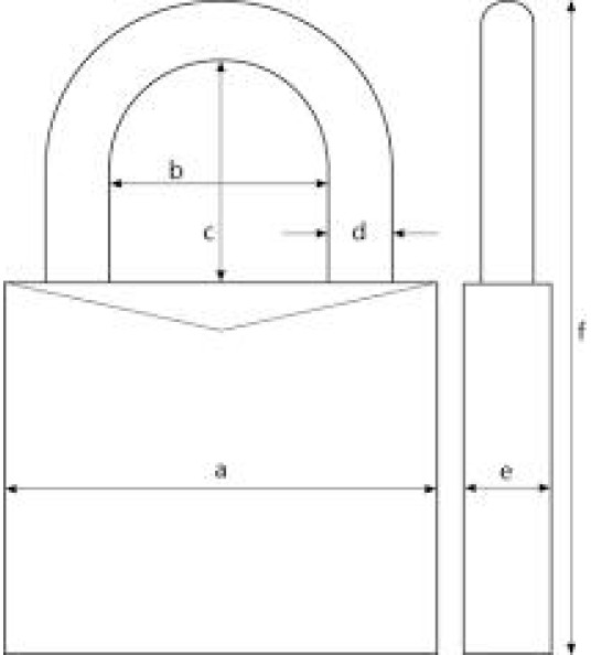 ABUS TOUCH FINGERPRINT PADLOCK 57/50 ABUS TOUCH FINGERPRINT PADLOCK 57/50