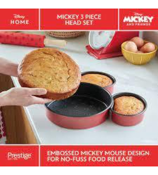 PRESTIGE MICKEY FACE CAKE PAN SET