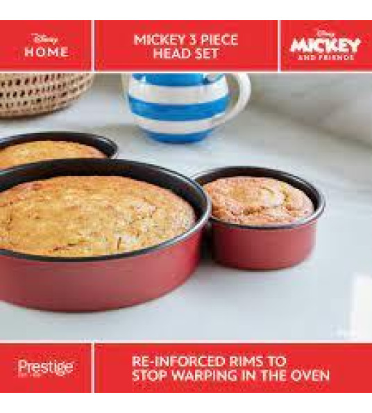 PRESTIGE MICKEY FACE CAKE PAN SET