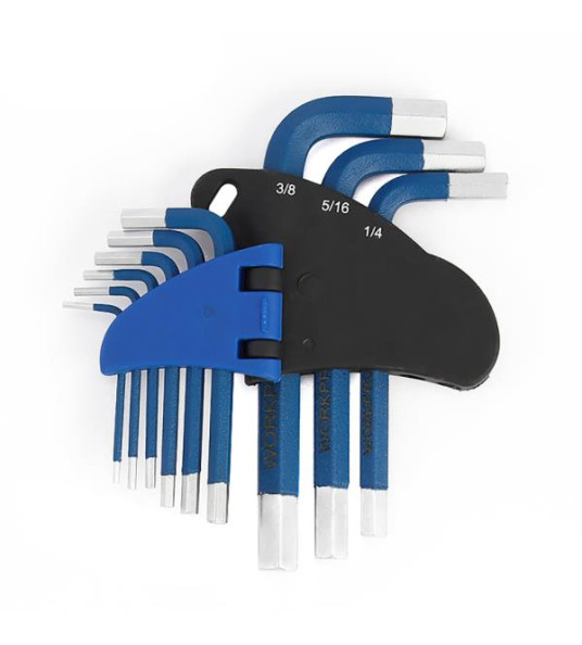 ALLEN KEY SET 9PC WORKPRO 1.5-10MM