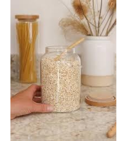 IDILICA STORAGE JAR 1.2L WITH SPOON