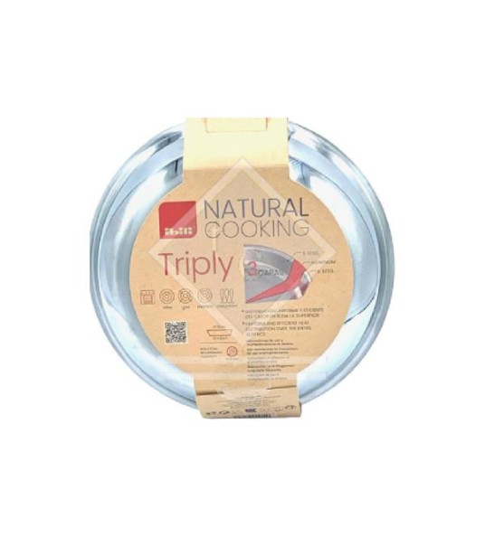 IBILI TRIPLY 28CM STAINLESS STEEL FRYING PAN IBILI TRIPLY 28CM STAINLESS STEEL FRYING PAN