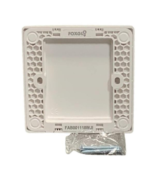 RAISED BLANK PLATE 3``X 3``