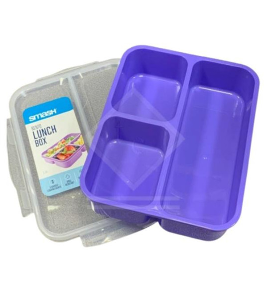 SMASH BENTO LUCH BOX 1.2L PURPLE