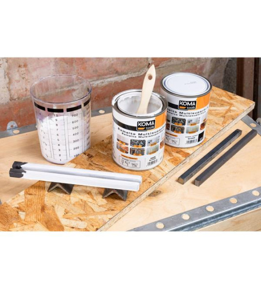 WATER BASED PAINT 750ML GLOSS WHITE KOMA