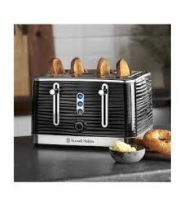 4-SLICE TOASTER INSPIRE BLACK RUSSELL HOBBS