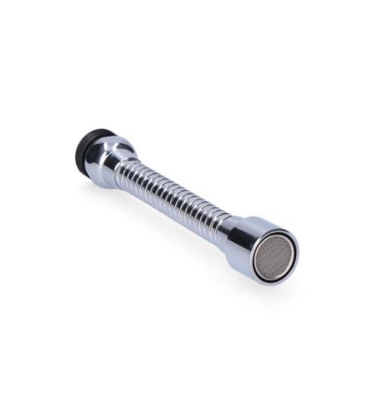 FLEXIBLE TAP SPOUT 100MM MALE 24/ FEMALE 22