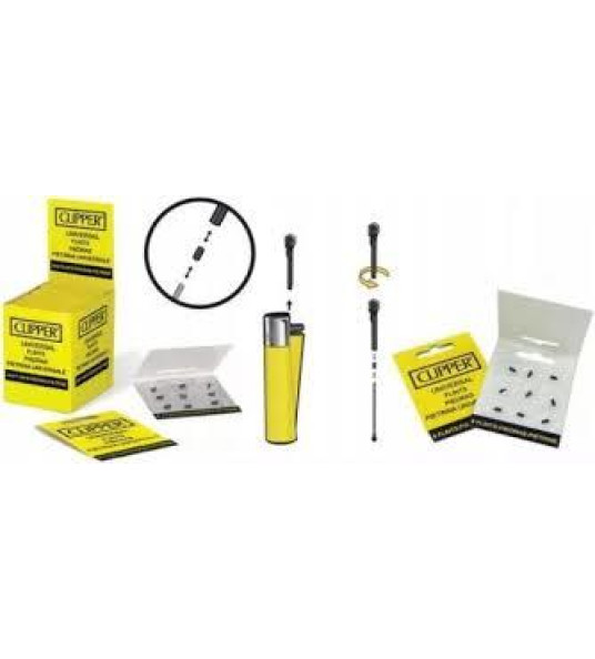 CLIPPER UNIVERSAL FLINTS 5MM 9PCS