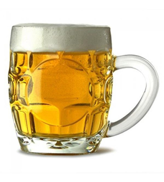 BEER MUGS ABADIA 600CC 2PCS