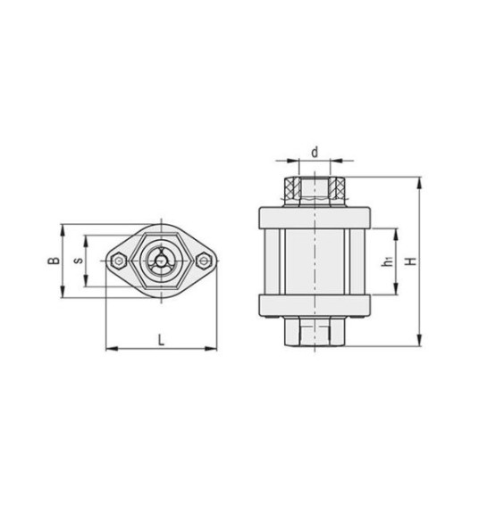VISUAL FLOW INDICATOR 1/4``G 111302 VISUAL FLOW INDICATOR 1/4``G 111302