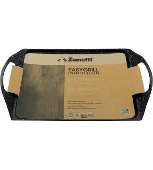 ZANETTI INDUCTION GRILL PLATE 28X36CM