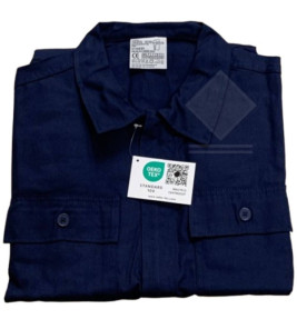 BOILER SUIT BLUE XL (56) 100% COTTON P&P