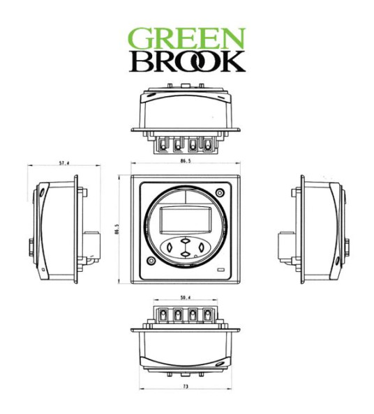 SOCKET BOX TIMER 7-DAY ELECTRONIC T105A
