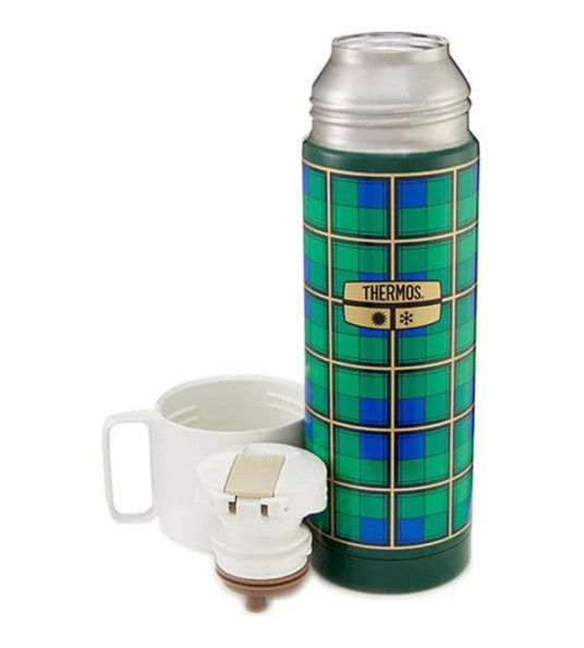 THERMOS REVIVAL FLASK GREEN 500ML