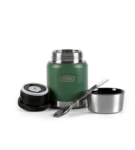 THERMOS ICON 470ML FOOD FLASK ROCK GREEN