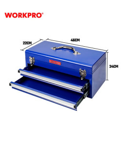 2-DRAWER TOOL BOX 46X24X22CM