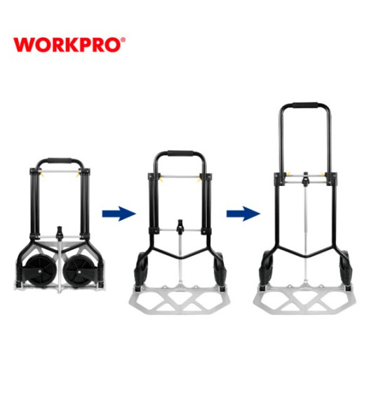 FOLDABLE HAND TRUCK 100KG WORKPRO