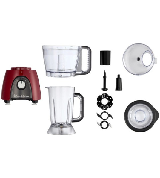 RUSSELL HOBBS FOOD PROCESSOR DESIRE RED RUSSELL HOBBS FOOD PROCESSOR DESIRE RED