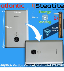 ATLANTIC WATER HEATER 50L VERTIGO WIFI 5Y