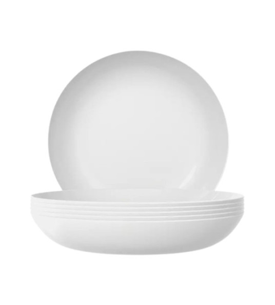 NADIR OPALINE DEEP PLATE 22CM X 3.6CM