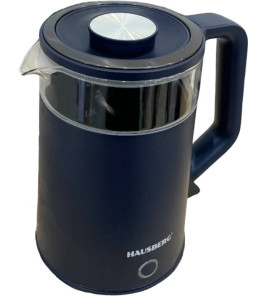 HAUSBERG HB-3619BL 2L GLASS KETTLE