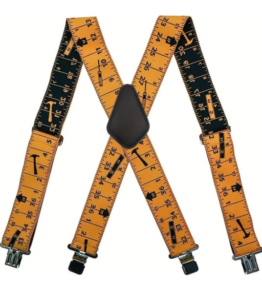 TAPE MEASURE SUSPENDERS 2``