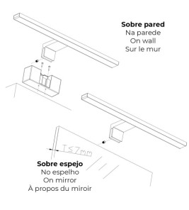 LED PICTURE LAMP 12W 1270LM 4000K 60CM